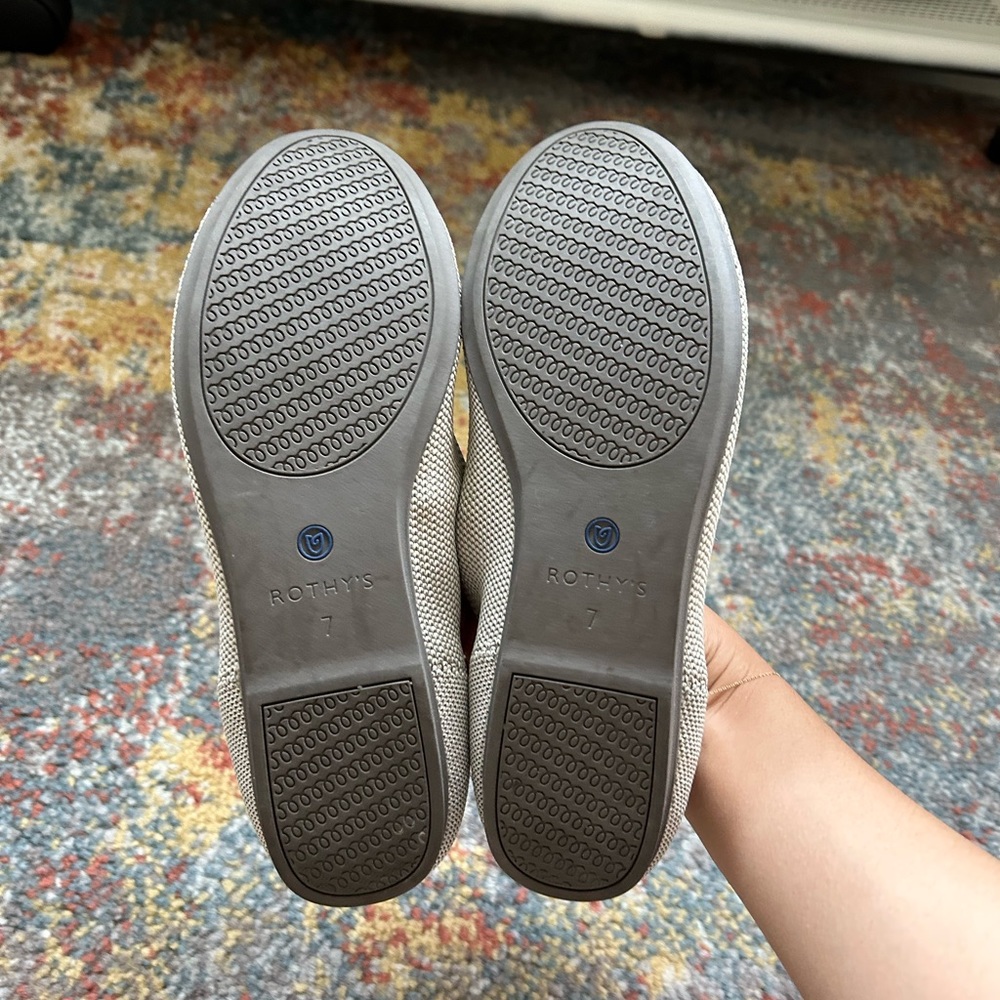 Rothy’s gray flats - Picture 5 of 8